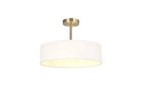 Baymont AB WH Ceiling Lights Deco Semi Flush Fittings Baymont AB WH Ceiling Lights Deco Semi Flush Fittings